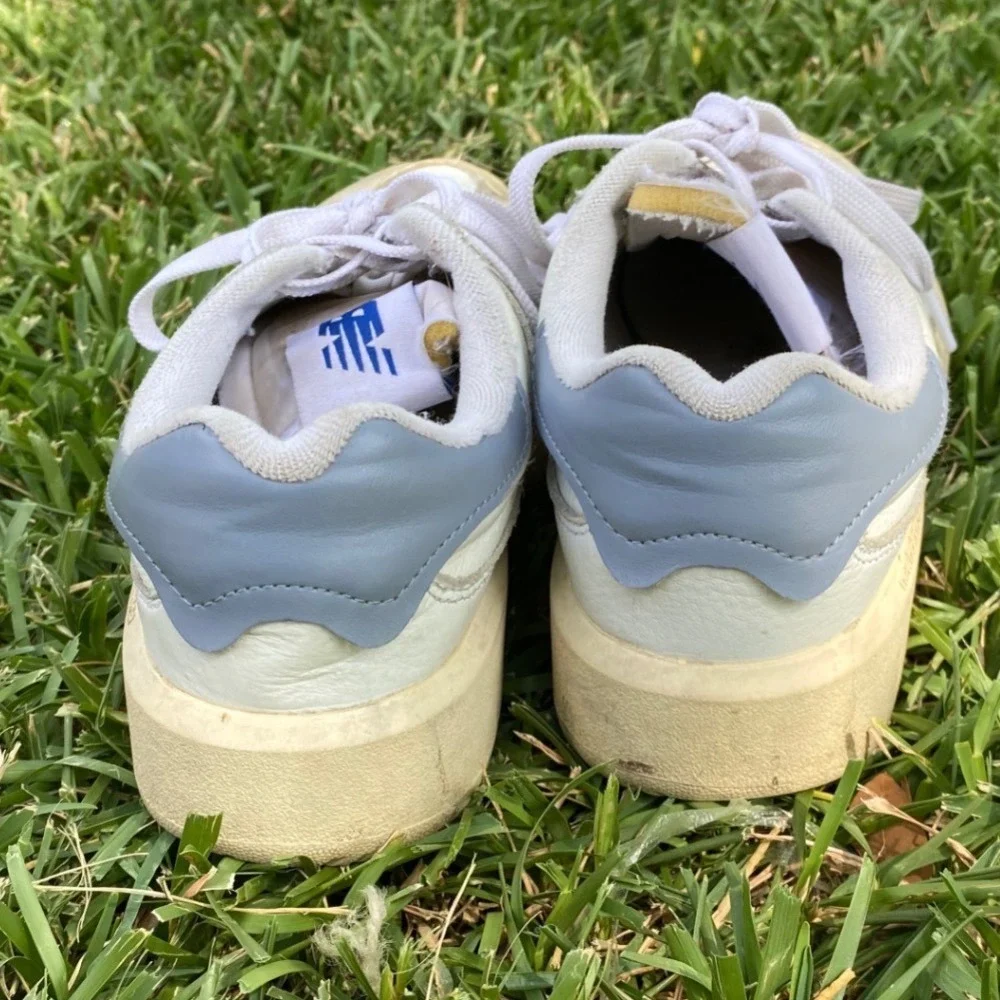New Balance CT302OA White Blue Platform Sneakers Mens 7 Low Top CT302